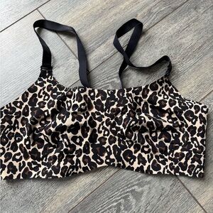 Knix Leopard Print Bralette